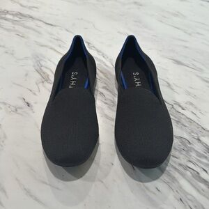 Rothy's‎ Women’s The Loafer Black Classic Sustainable Comfort Knit Shoes Size 8